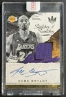 KOBE BRYANT 2017-18 PANINI COURT KINGS SKETCHES & SWATCHES GU JERSEY AUTO 96/99