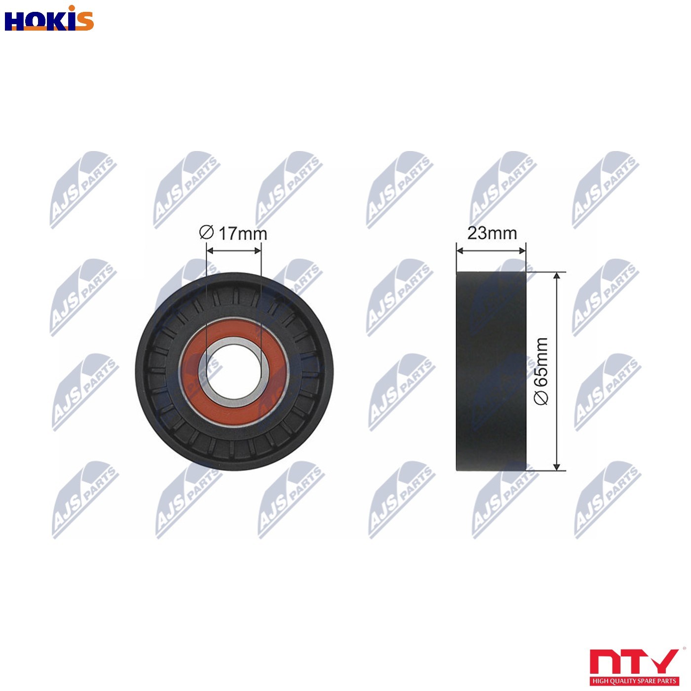 Fits NTY RNK-VV-005 PULLEY IDLER V-BELT ⭐UK Stock⭐ - Image 9