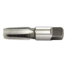 Westward 2Lwt7 Pipe Tap, 1/4"-18, Taper, 4 Flutes, Npt