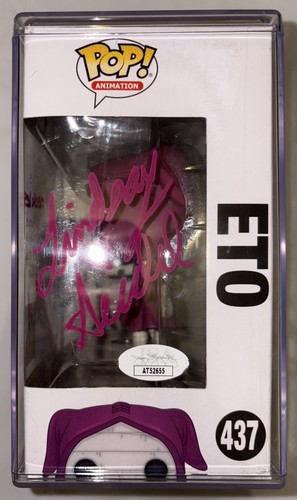 Lindsay Seidel signierte ETO Funko Vinyl Figur mit JSA COA (AT52655)