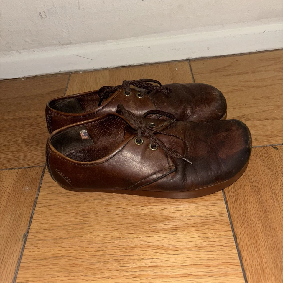 kalso Earth 女鞋 6 码棕色真皮系带 — 第 4/4 张图片