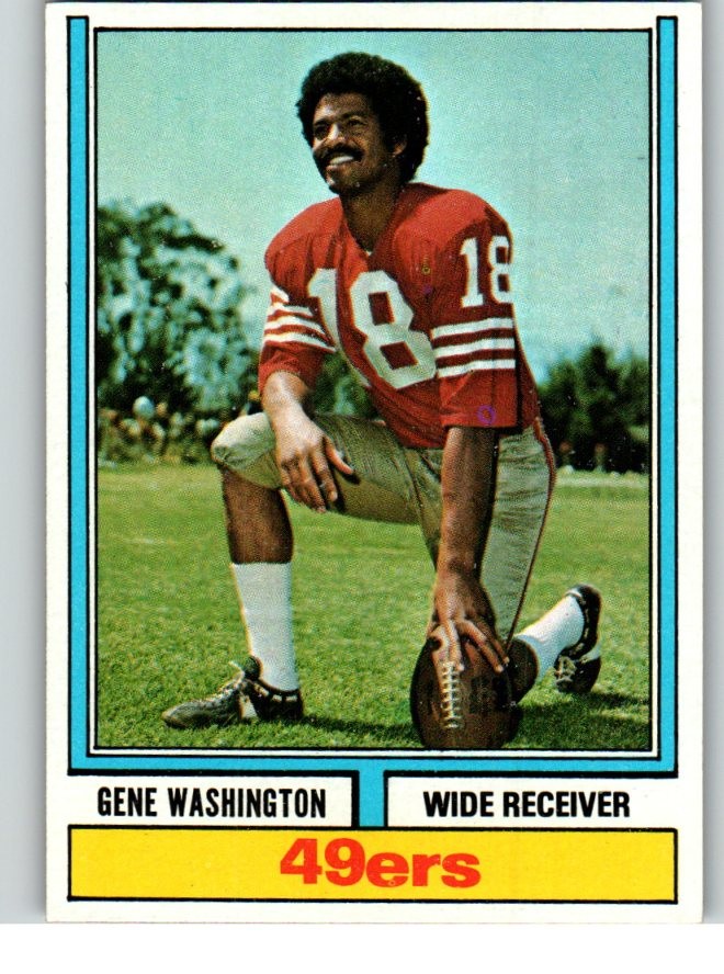 1974 Topps #46 Gene Washington