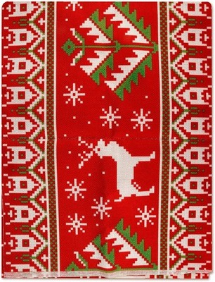 Festliche Weihnachten Tischläufer, weiche Leinen Tischdecke für Esstisch Akzente