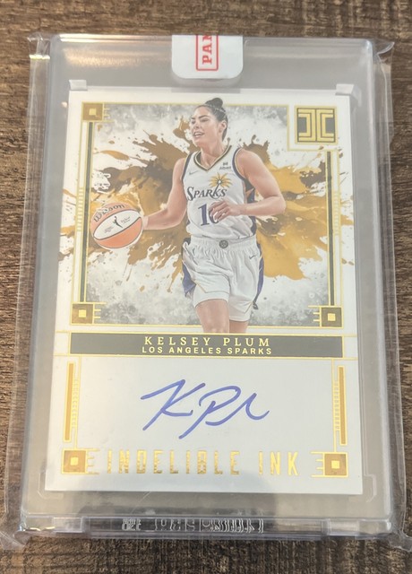 2025 Panini Impeccable WNBA - Indelible Ink Kelsey Plum #INK-KP Gold /35 (AU)