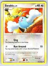 Swablu 97/127 Common Platinum Pokemon MP on eBay