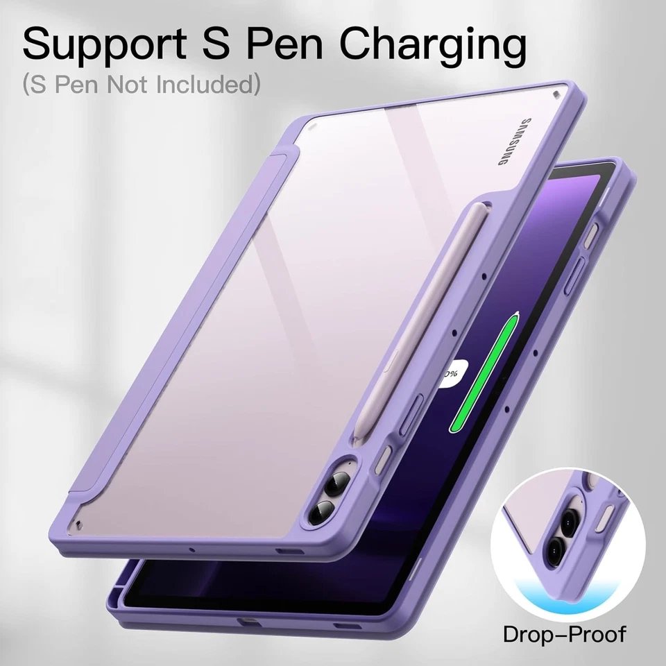 Protective Case for Samsung S9 FE+ Light Purple New - Image 4 of 4