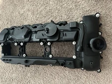 MITZONE N55 Engine Valve Cover with Gasket Bolts Kit & Oil Cap for BMW 2010-2017