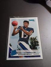 2019 Panini Donruss - Rated Rookie Marquise Brown #312 (RC)