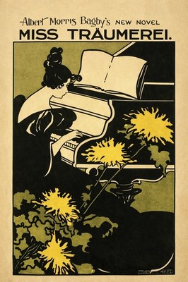   Miss Träumerei Vintage Novel Poster - Retro Art Decor - 24x36  - Premium