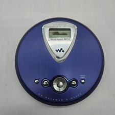 SONY D-NE300 Atrac3plus Mp3 Walkman Portable CD Player Blue - For Parts