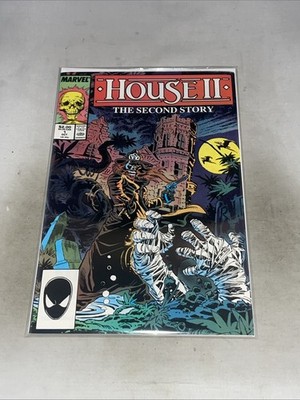 House 2 The Second Story Marvel Comic Book Horror Movie Vol 1 #1 Oct 1987