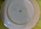 3 VTG Johann Havaland, Barvaria Germany Plates 10 in. diameter Rose design — photo 3