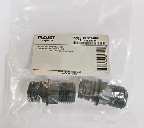 2 x Pump port adaptors GENUINE Jabsco Flojet brand 19mm x 1/2"bsp 20381-000 - Picture 2 of 2