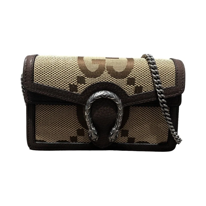 GUCCI Dionysus super mini sac 476432 marron GGSupreme #2286