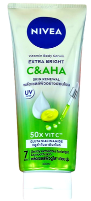 nivea glutathione Nivea Extra Bright C & AHA Vitamin Body Serum 50x Vit C Gluta Niacinamide  300ml
