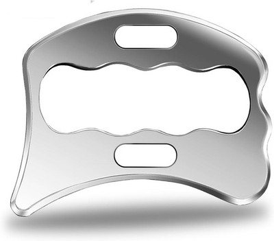 BYYDDIY Stainless Steel Gua Sha Derma Edge Massage Tools-Scraping Red 