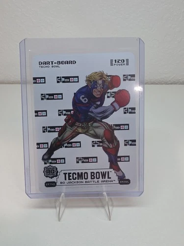 Bo Jackson Battle Arena Tecmo JAXSON DART SORE THUMBS Brawl SP DART BOARD