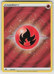 Fire Energy 153/159 Crown Zenith Ultra Rare Full Art