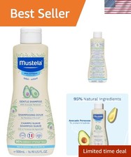 All-Natural Mustela Baby Shampoo - Perfect for Delicate Hair  Tear-Free Bathing