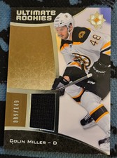 2015-16 Upper Deck Ultimate Collection Rookies Colin Miller 89/149 Boston Bruins