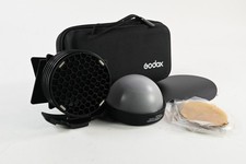 Godox Honeycomb and Diffuser Dome Set w/ Color Filters G518