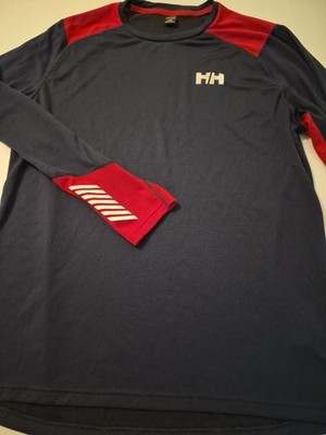 Helly Hansen Base Layer Long Sleeve Moisture Wicking Shirt   Mens XL