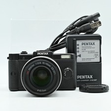 Pentax Q 12.4MP Digital Camera Black Near Mint 