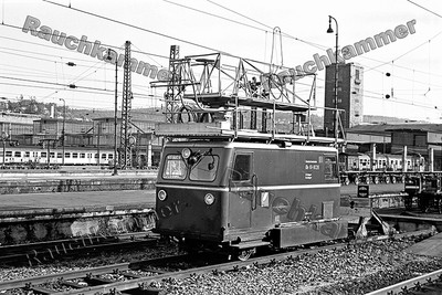 PE-Fotoabzug 10x15 DB Klv 61-9129 Stuttgart Hbf 1966 / F156409