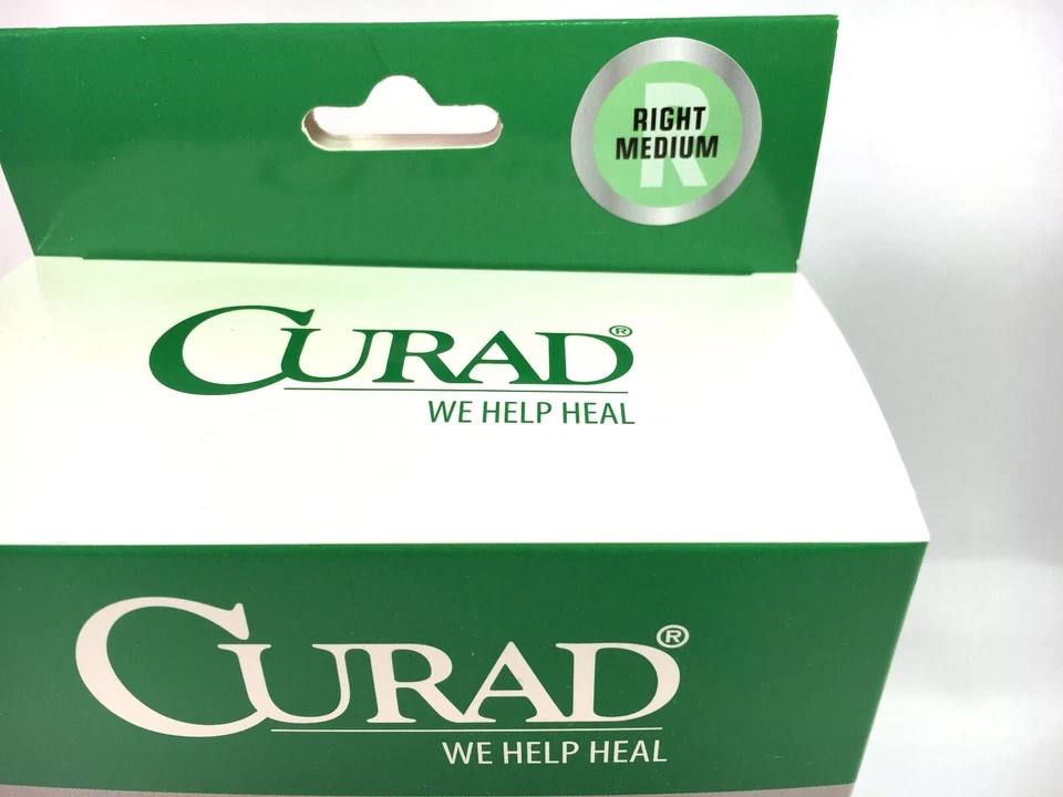 Venta al por mayor Lote de 50 - Férula de muñeca Curad 8" - Negra - DERECHA mediana Foto 3 de 4