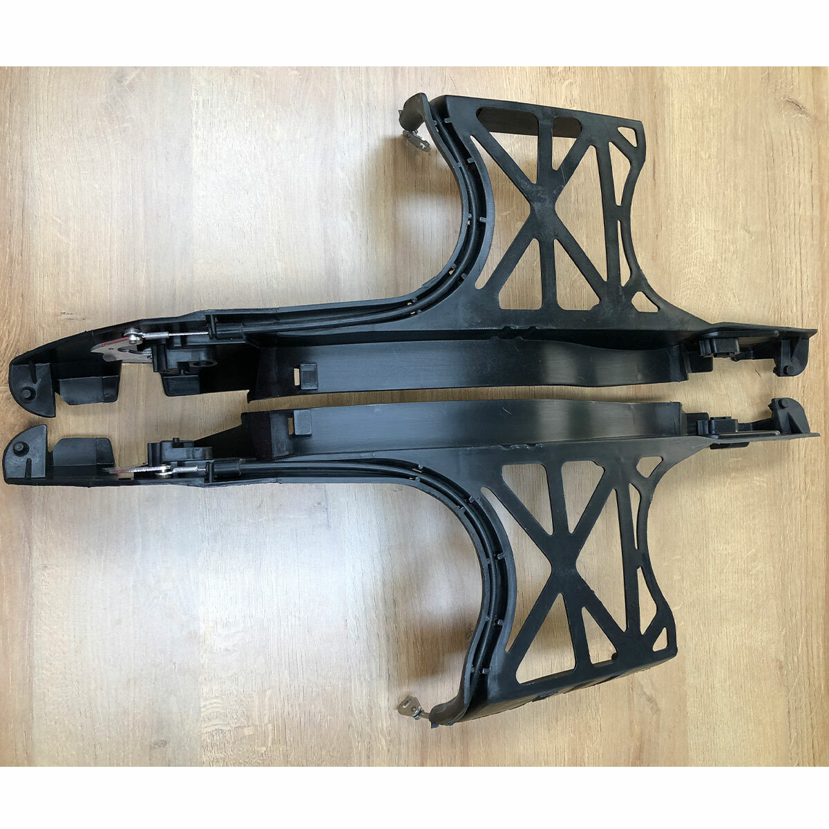 One Touch Opening Saddlebag Latch Lids Cover Hardware For Harley