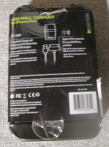 iEssentials IPL-AC-BK Chargeur Mural USB avec Câble USB 30 Broches iPhone, iPod, Nano - Photo 2 sur 3