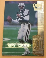 1999 UD CENTURY LEGENDS VINNY TESTAVERDE CENTURY COLLECTION JETS