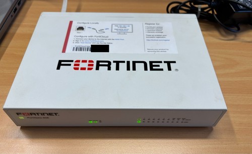 Fortinet FortiGate 60E Firewall (FGT-60E) - Unregistered & Factory-Reset
