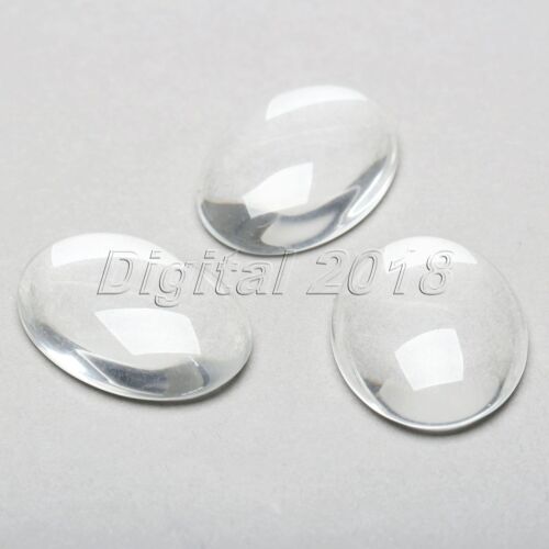 Vogue Glass Cabochon Crystal Clear Scrapbooking Beads Jewellery Making 6 Shape - Picture 20 of 47