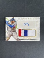 2022 Topps Inception Baseball Curtis Terry RPA /249 SP RC Auto Texas Rangers 