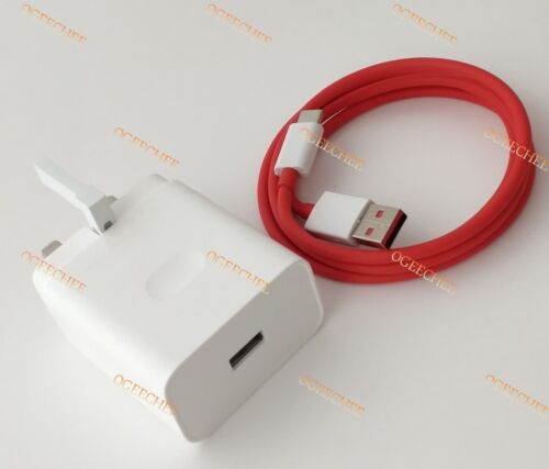 OnePlus SuperVooc 80W Power Charger Plug OR USB-C Cable For OnePlus 8 5G 10 Pro - Picture 5 of 5