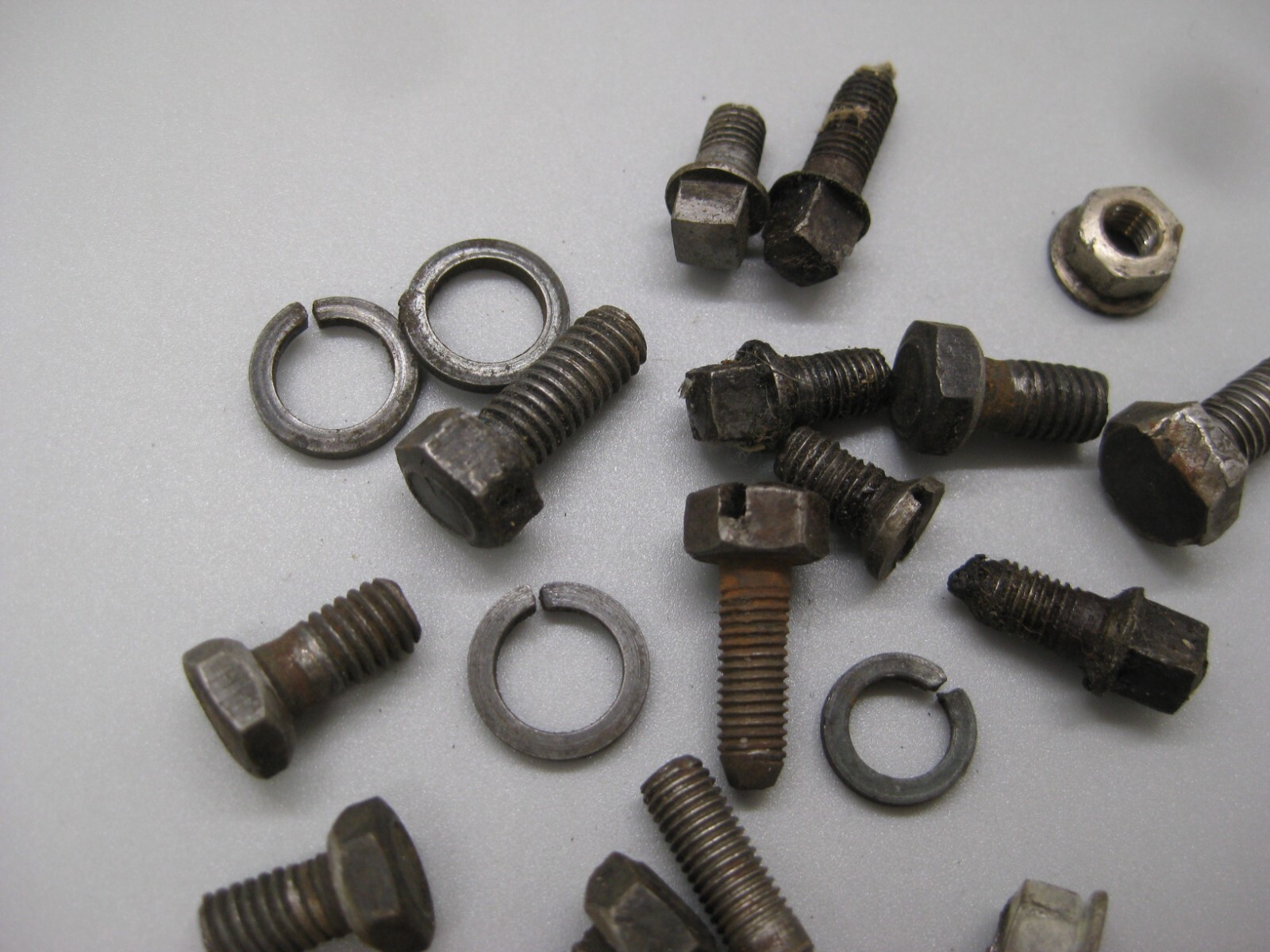 LOT OF 1934-40 PRE WAR BUGATTI T35 TYPE 35 T75 75 NUTS & BOLTS & WASHERS OEM