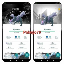 Pokémon Go - Shiny Kyurem (Black - White Bac...