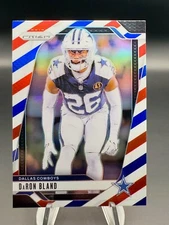 2024 Panini Prizm - DaRon Bland Red White and Blue Prizm #78 Dallas Cowboys