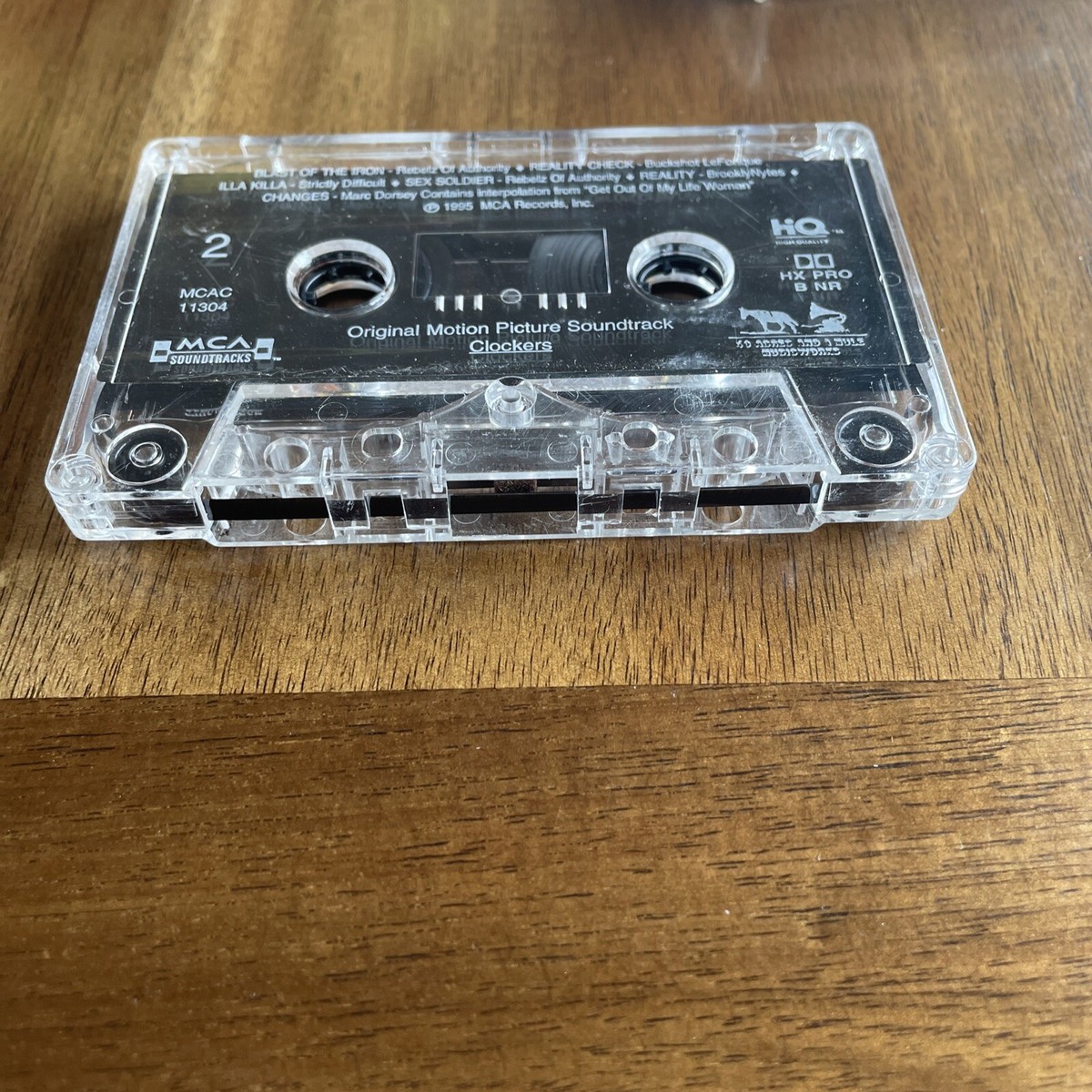 Clockers A Spike Lee Film Original Soundtrack Cassette 1995 MCA | eBay