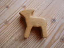 antikes altes Kalb Ostheimer? Figuren Holz Tiere Waldorf Spielzeug Natur bio