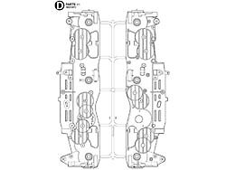 Tamiya G6-01 D Parts Chassis *Aftermarket parts* 19000970 New
