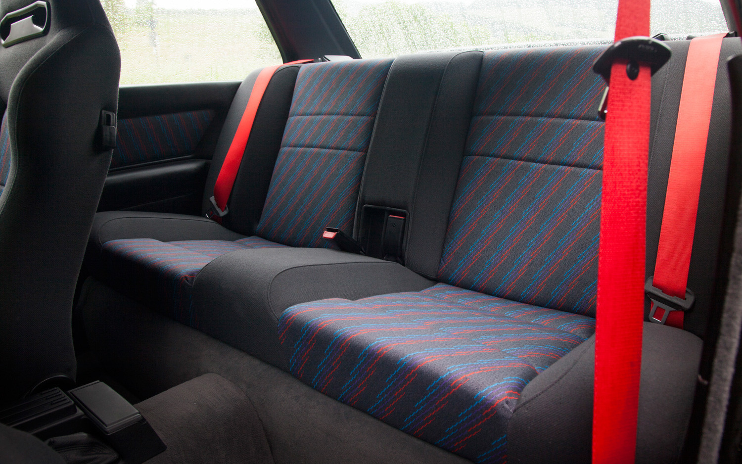 BMW E30 RED SEAT BELTS SPORT S14 S50 M Power M Technik and All BMW e30