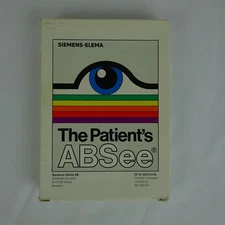 Vintage Siemens Elema Ventilator Division ~ Patients ABSee Communication Cards ~