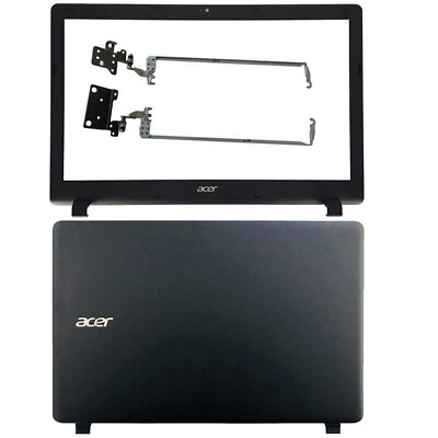 New For Acer Aspire ES1-523 ES1-533 ES1-572 LCD Back Cover Front Bezel Hinges