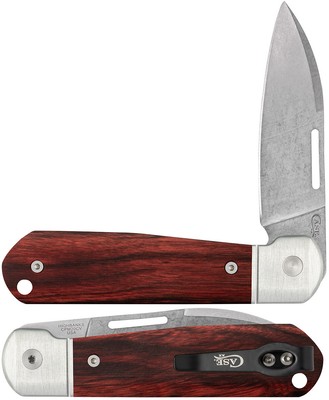 CASE XX POCKET KNIFE HIGHBANKS - SMOOTH ROSEWOOD