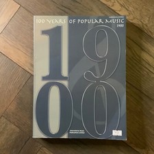 100 Years of Popular Music 1900 Piano, Vocal, Guitar Sheet Music, Wise