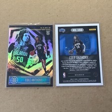 Cole Anthony 2020-21 Panini Illusions #156 ROOKIE RC Orlando Magic B-6