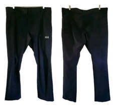 Helly Hansen Men's Cargo Pants QD Gusset Leg Navy Adjustable Leg Outdoor 2XL