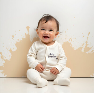 PERSONALISED Unisex bee baby clothing, babygrow, hat,bib vest baby shower  gift UK